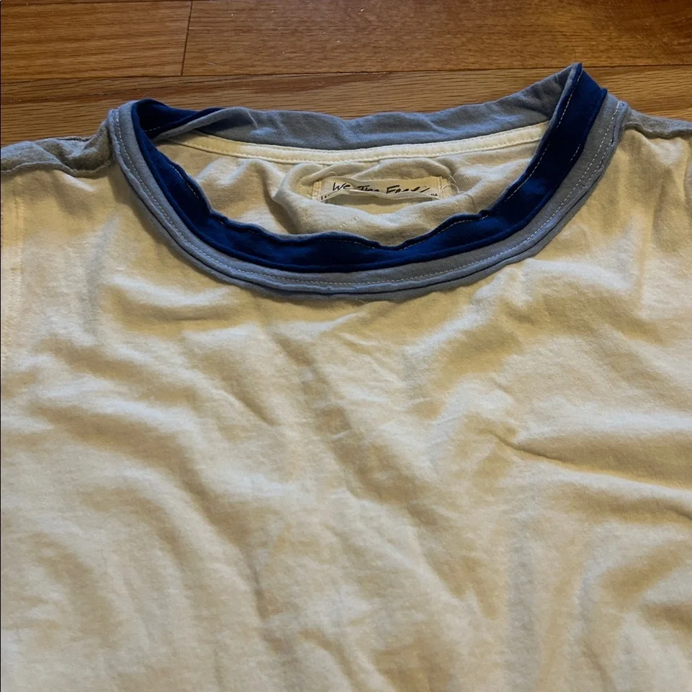 Free People We The Free Sport Mix Tee. Size Large. Like new - never worn. - Picture 4 of 7
